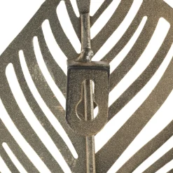 Decoración de pared NADIA hojas metal