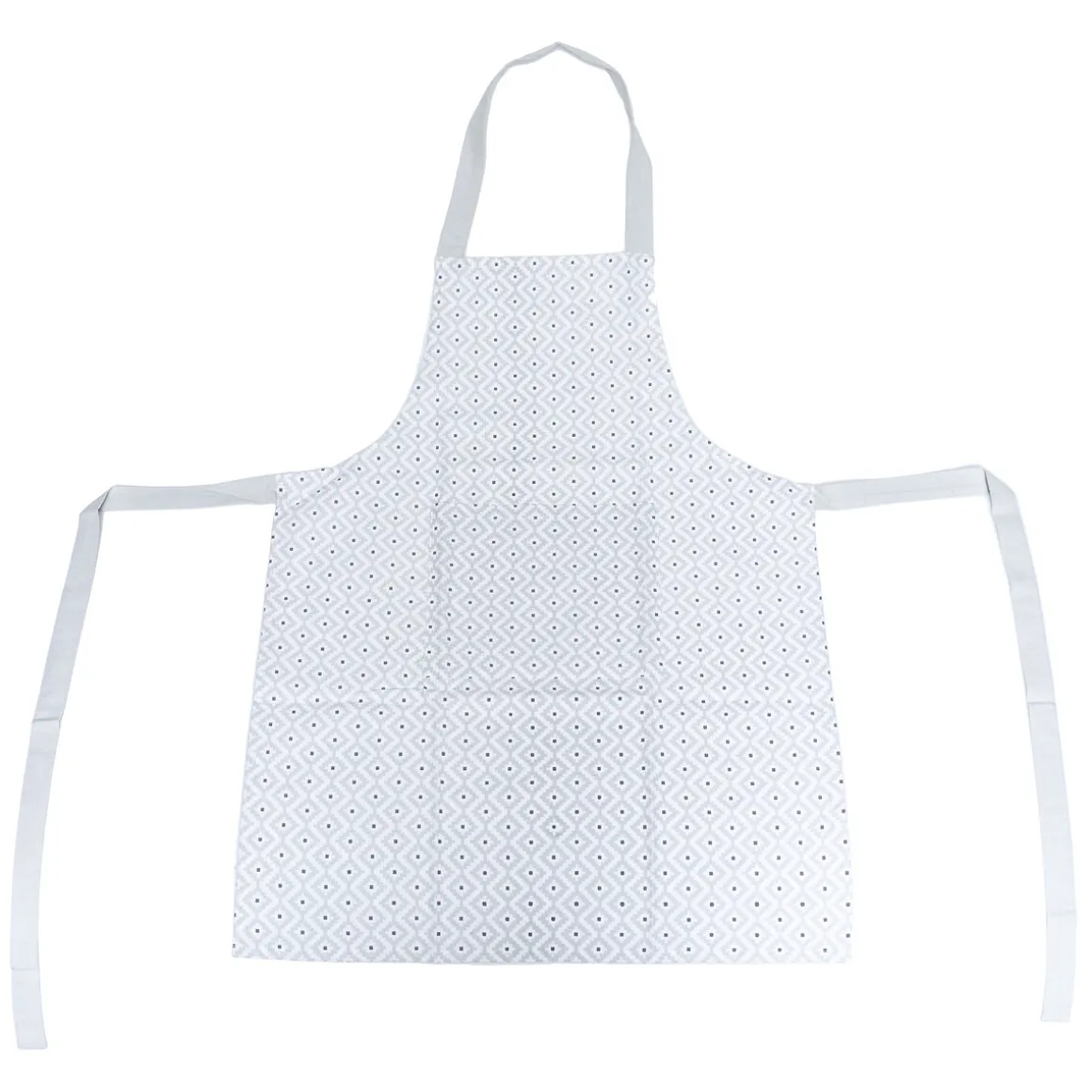 Delantal De Cocina Etnik Gris 60x80Cm