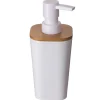 Dispensador De Jabón Liq.C/Tapa De Bambú