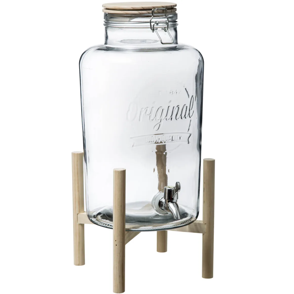 Dispensador De Vidrio C/Grifo 8L T2/20