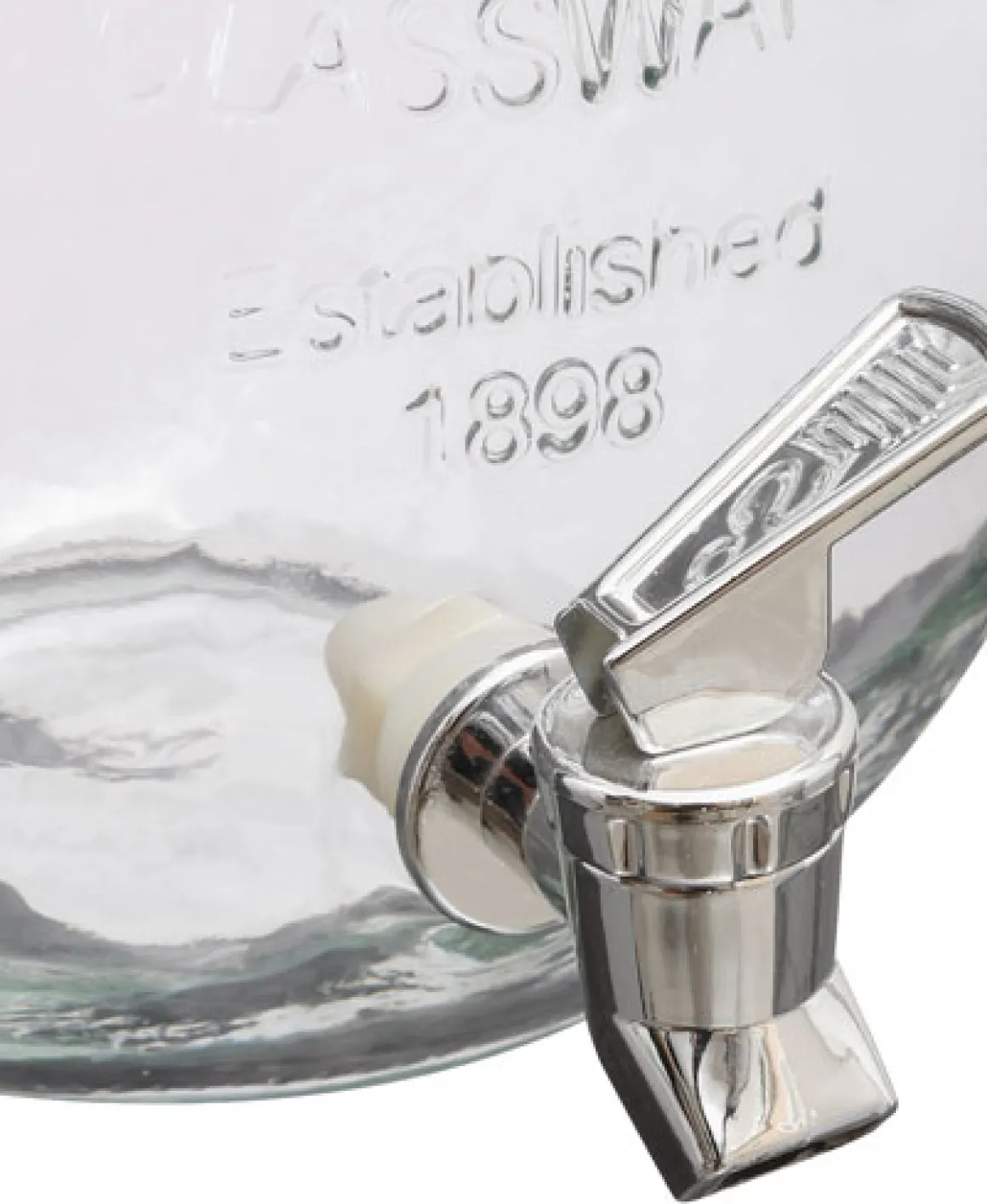 Dispensador De Vidrio C/Grifo 4L