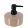 Dispensador jabón líquido de cerámica beige 400ml