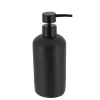 Dispensador Jabón Líquido Negro Efecto Piedra