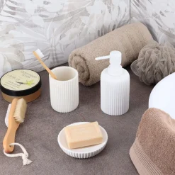 Dispensador Para Jabón Líquido Blanco