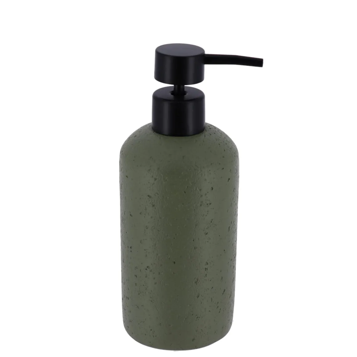 Dispensador Para Jabón Líquido Verde Efecto Piedra