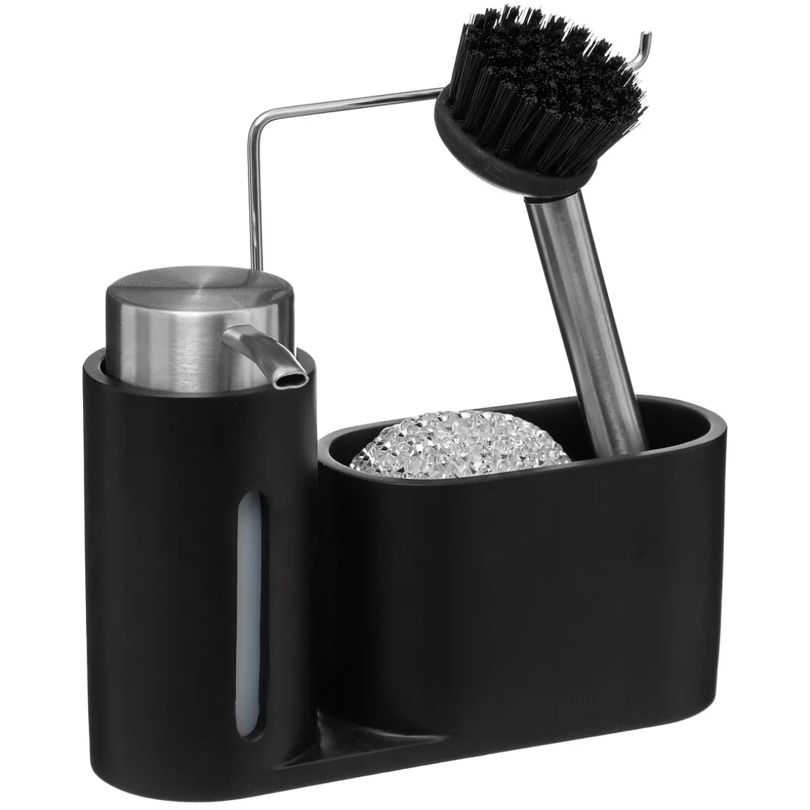 Dosificador Cocina C/Estropajo Y Cepillo