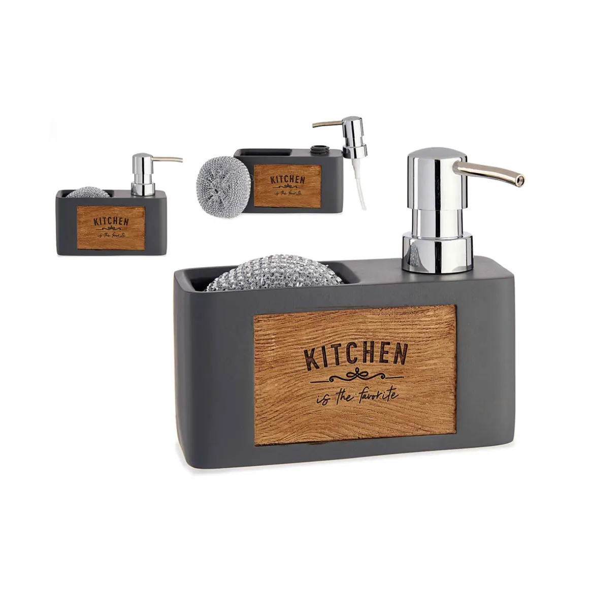 Dosificador Detergente C/Porta Estropajo