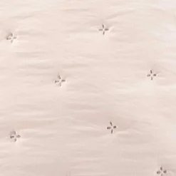 Edredón AMALFI crudo con encaje 250x260cm