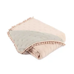 Edredón Bear Rosa/Gris Revers. 140x220Cm