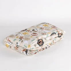 Edredón multicolor de poliéster 160x220cm