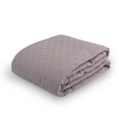 Edredón STOCKHOLM gris oscuro 220x240cm