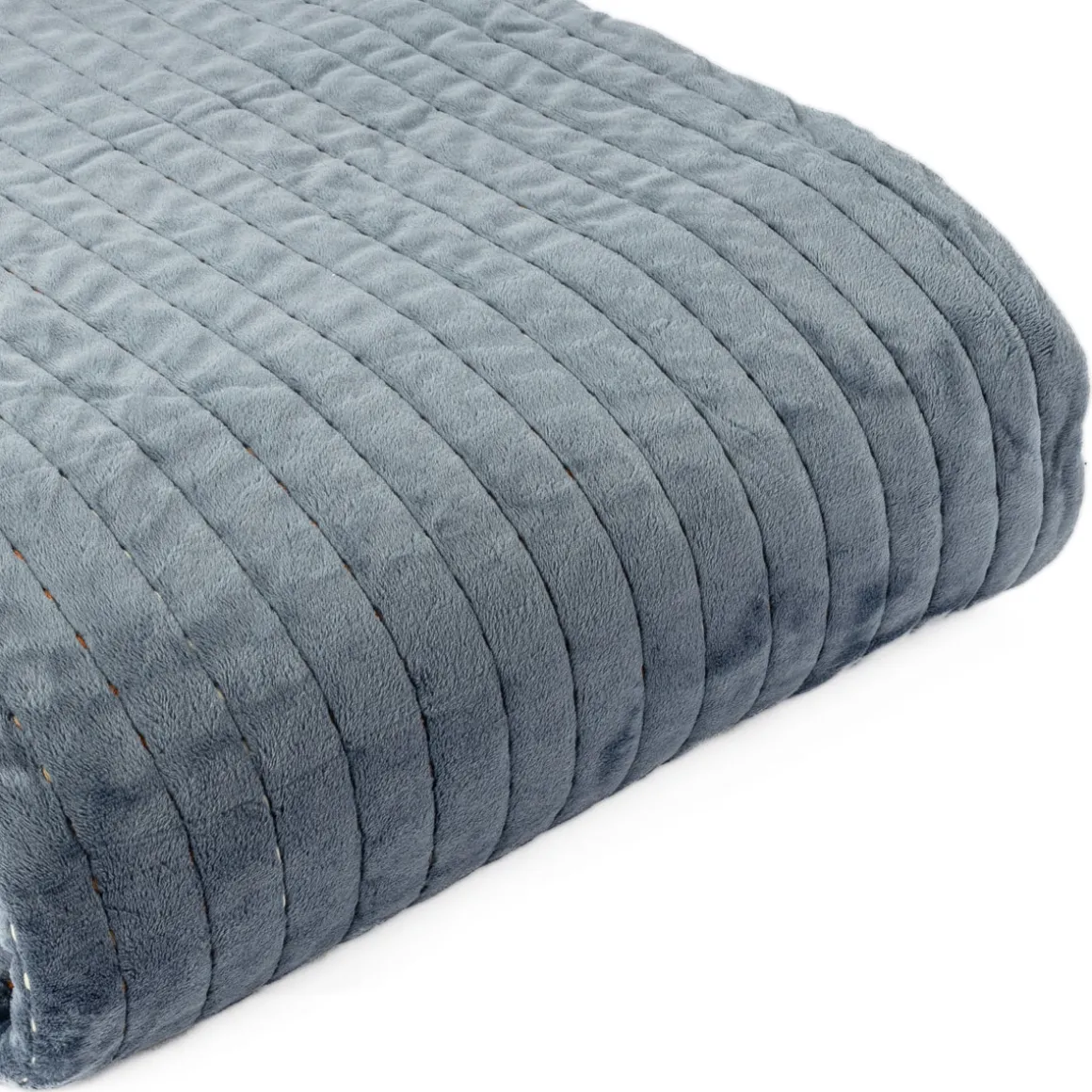 Edredón Terciopelo Azul 220x240Cm