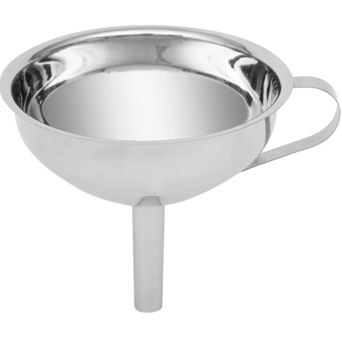 Embudo Con Filtro Inoxidable 13Cm