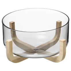 Ensaladera Arha C/Soporte De Madera 24Cm