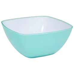 Ensaladera cuadrada azul claro 25cm