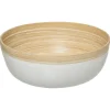 Ensaladera De Bambú Modern Blanca 30Cm