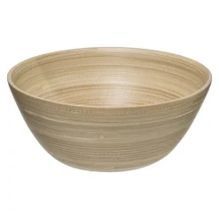 Ensaladera De Bambú Natural 17Cm