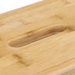 Escalera Con 3 Peldaños De Bambú