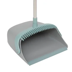 Escoba con recogedor rotativo SKY gris