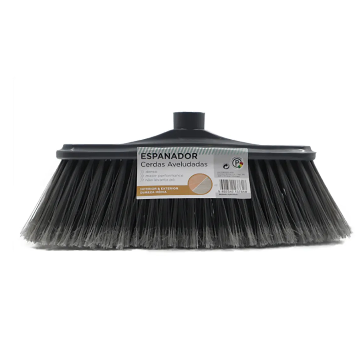 Escoba De Pvc Gris N.14