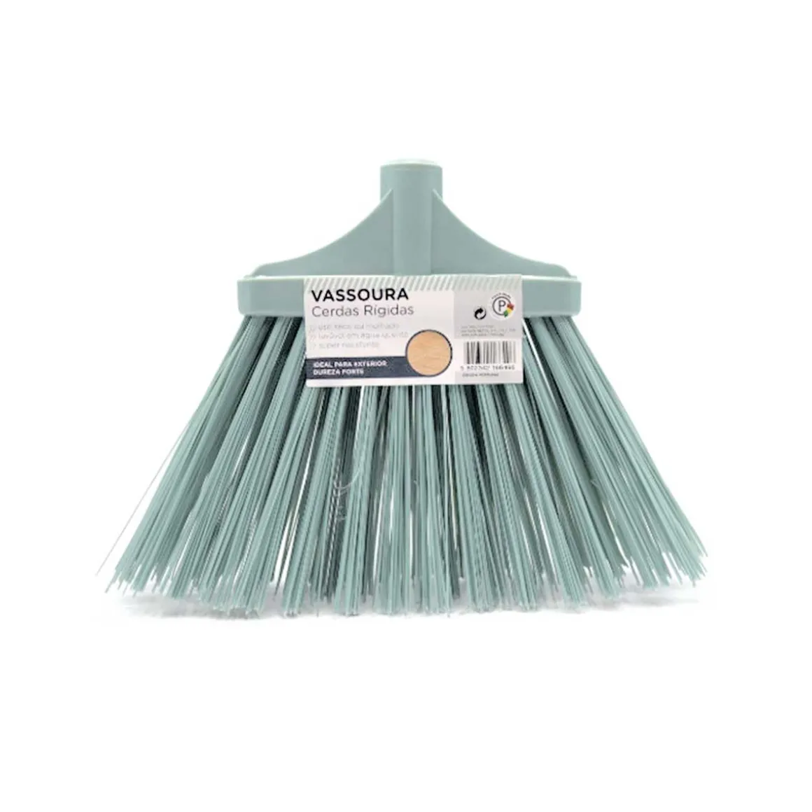 Escoba Dura De Pvc Nº3 Azul