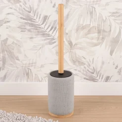 Escobilla De Baño Efecto Red Gris