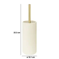 Escobilla wc DUO beige
