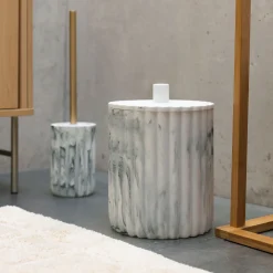 Escobilla wc MARBY blanco de poliresina