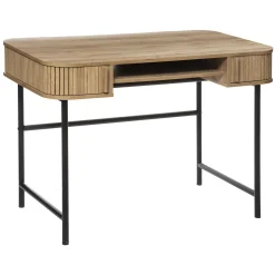 Escritorio Colva Beige Con 2 Puertas