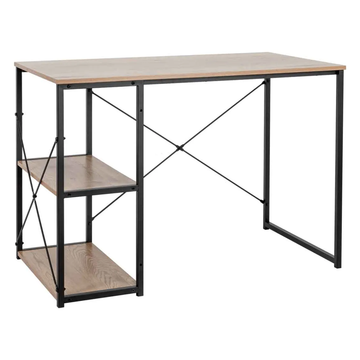 Escritorio Con 2 Baldas