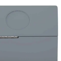 Escritorio Gris Con Almacenaje