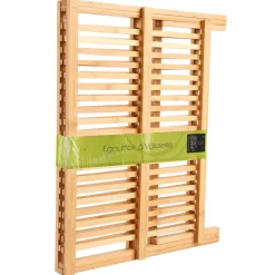 Escurreplatos de bambú