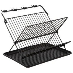 Escurreplatos Metálico 2 Niveles Negro