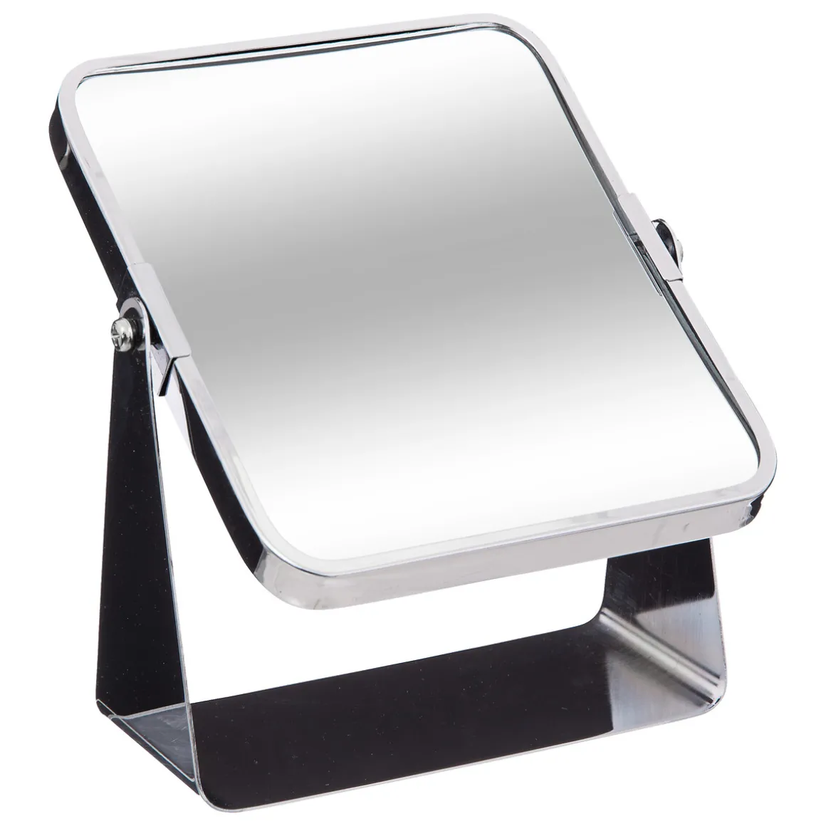 Espejo Cuadrado Con Soporte De Acero