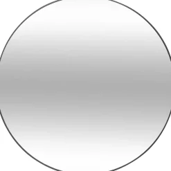 Espejo de pared ALICE redondo negro 110cm