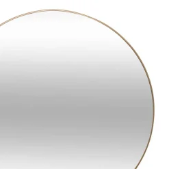 Espejo de pared ALICE redondo dorado 76cm