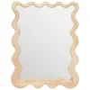 Espejo de pared beige 62cm