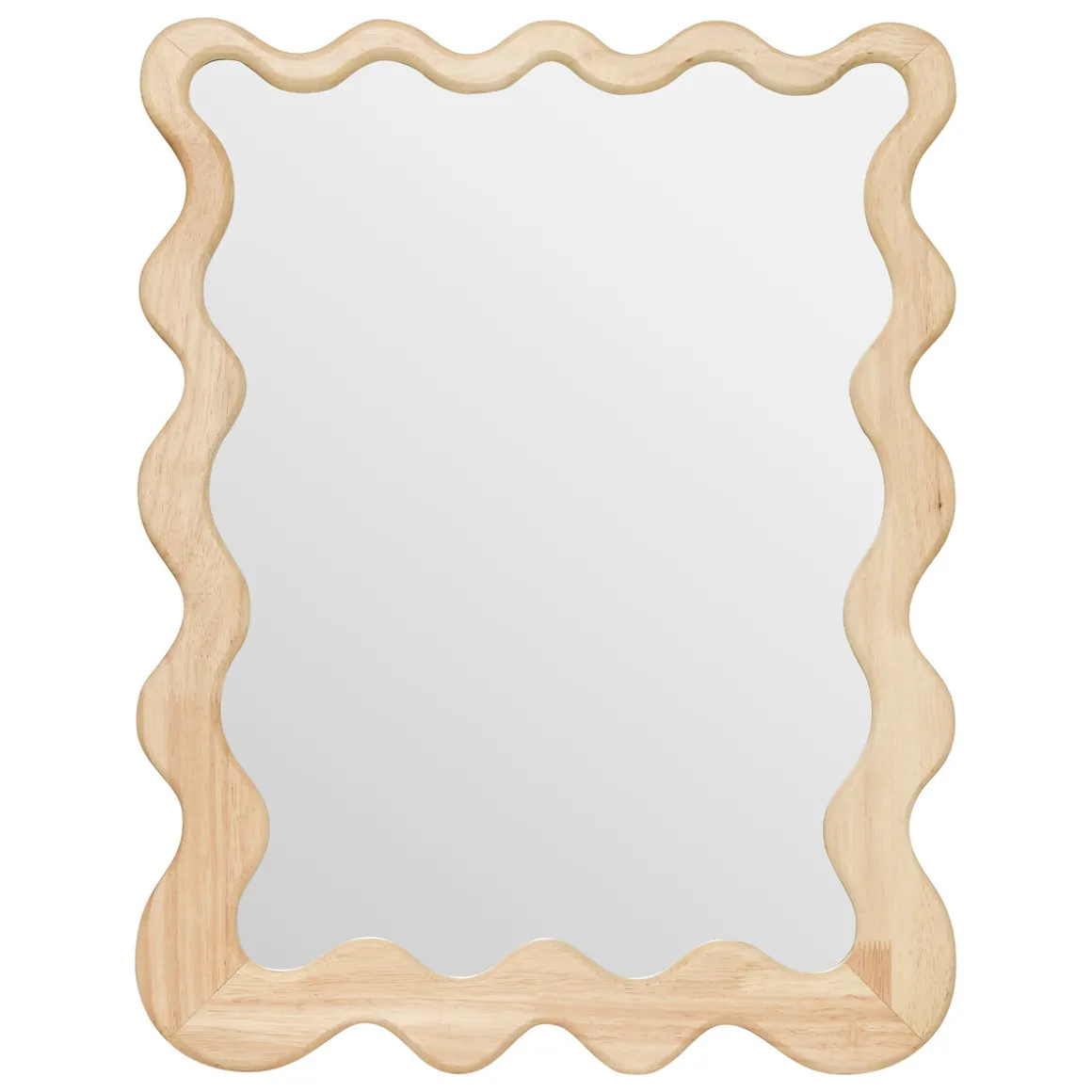 Espejo de pared beige 62cm