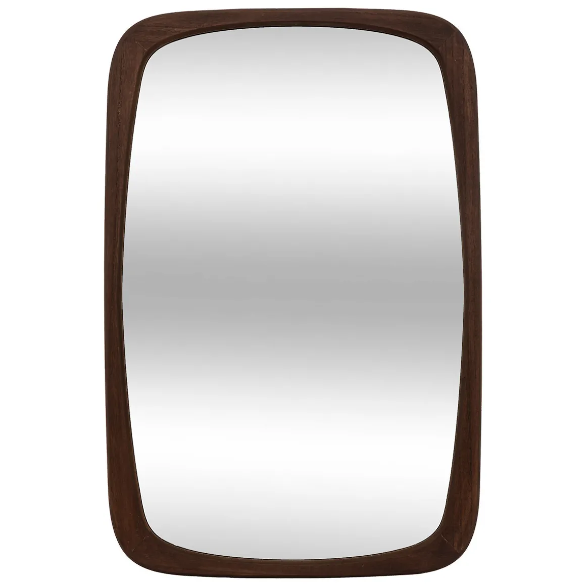 Espejo De Pared Keira Marrón De Mdf 65cm