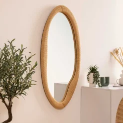 Espejo De Pared Laia Beige 114cm