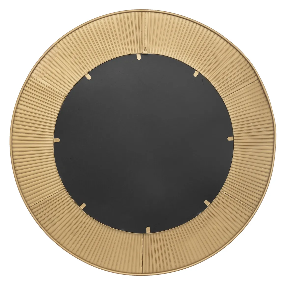 Espejo De Pared Milda Metal Dorado 90Cm