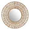 Espejo De Pared Redondo De Ratán 58Cm