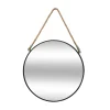 Espejo de pared redondo metal 38Cm