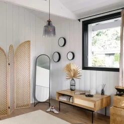 Espejo De Pie Metálico 39x40x140Cm