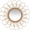 Espejo Decorativo Flor De Mdf 56Cm