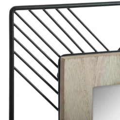 Espejo Decorativo Joe Madera/Metal 45Cm