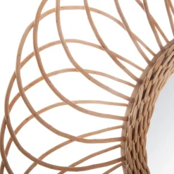 Espejo Decorativo Rosácea Beige 58Cm