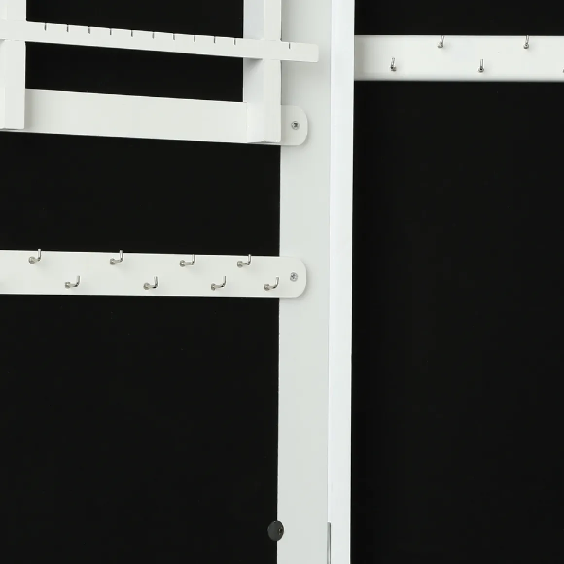 Espejo Joyero Blanco Mdf 115Cm