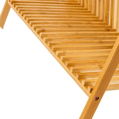 Estante 2 Niveles Bambú