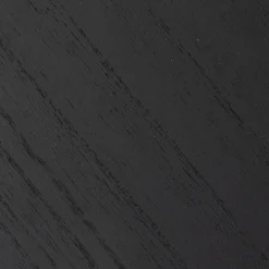 Estante con 2 niveles de mdf negro